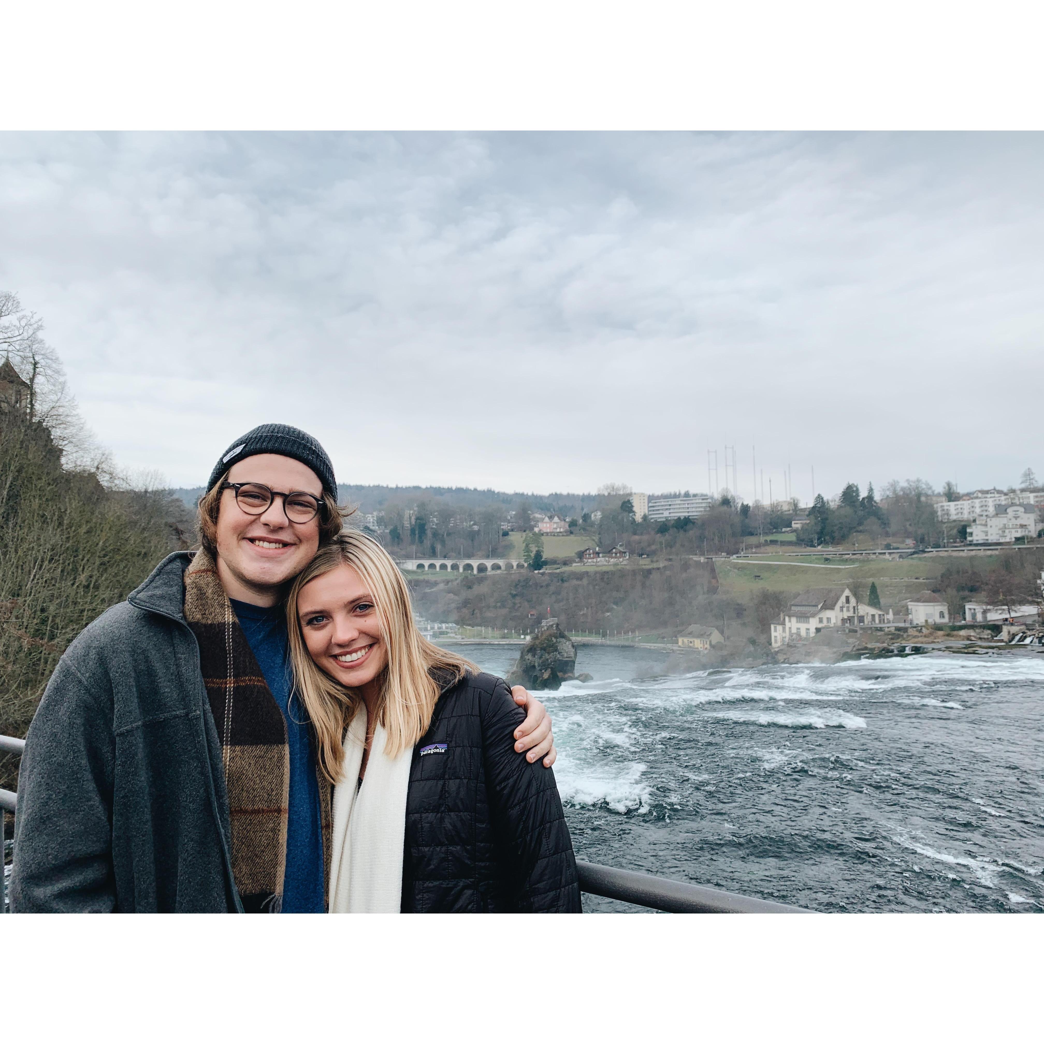 This photo is from when we went to Germany together in 2019.