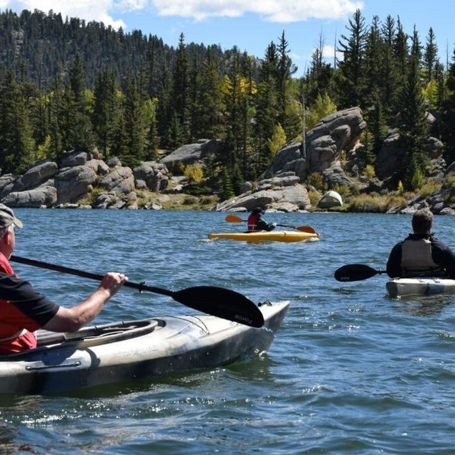 Kayak Rental at Rollins Lake