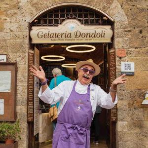 Gelato at Gelateria Dondoli