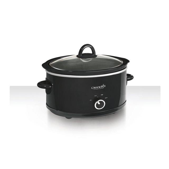 Crock-Pot 7 Quart Manual Slow Cooker, Black