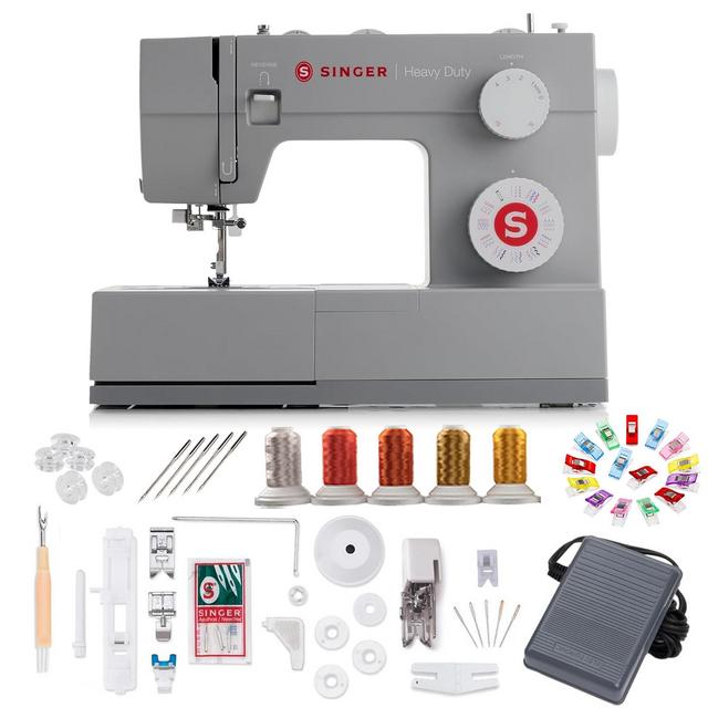 Singer 4452 Heavy Duty Sewing Machine w/Bundle