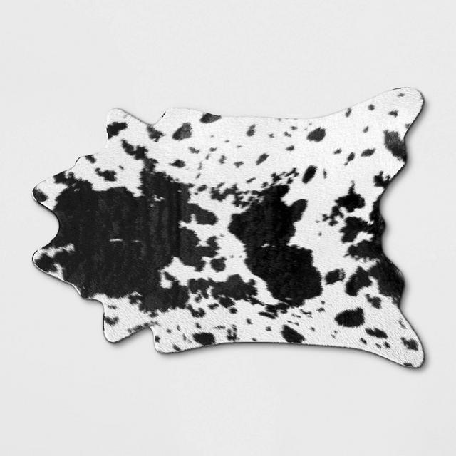 Faux Hide Rug Black - Project 62™