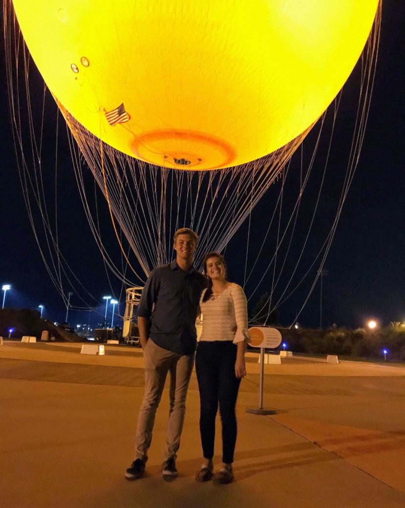 2 1/2 date-a-versary hot air balloon ride!