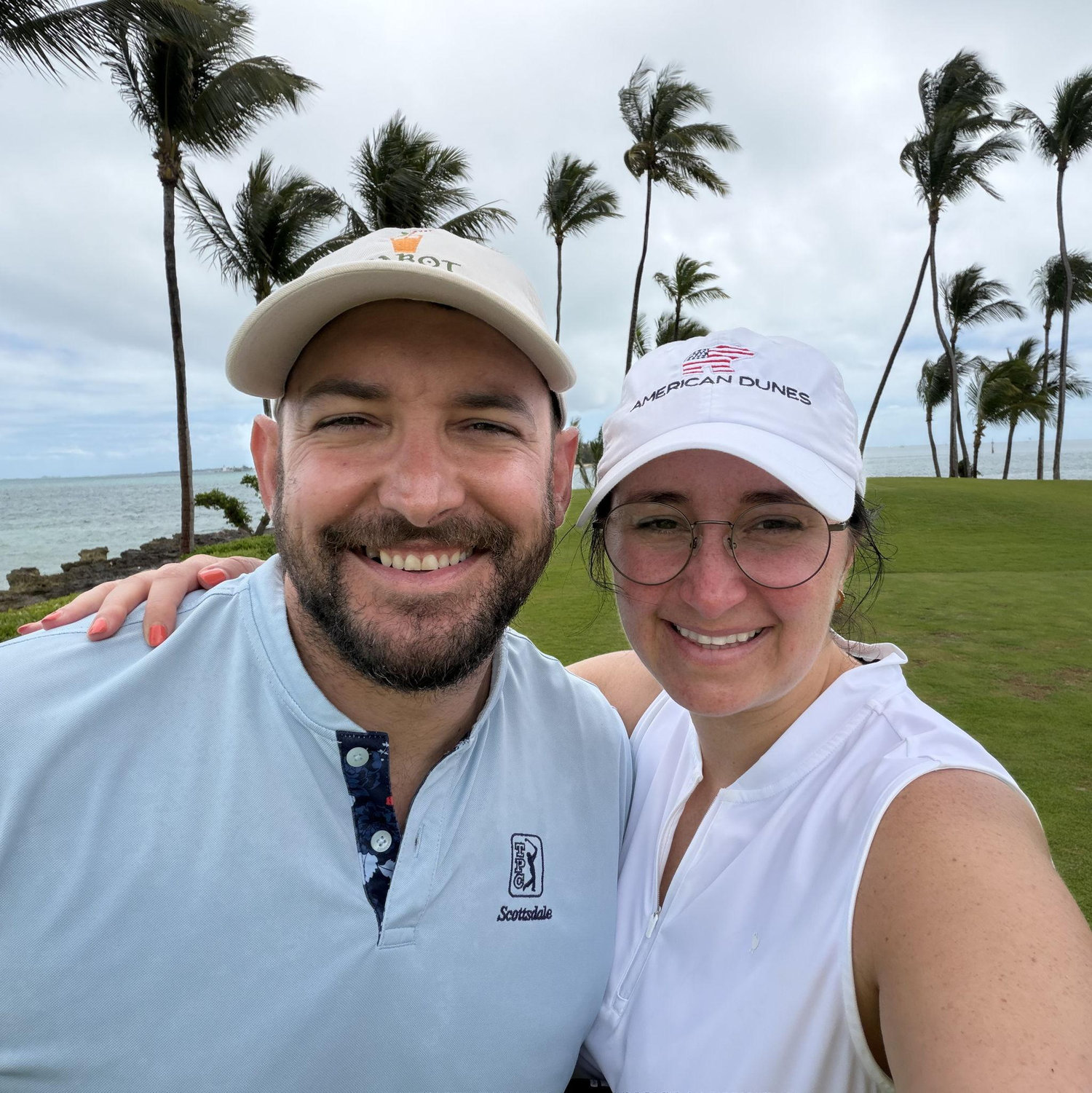 Golfing in the Bahamas