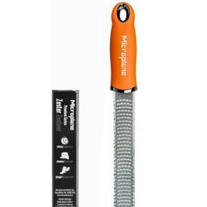 Microplane Premium Classic Series Zester Grater, 18/8, Orange
