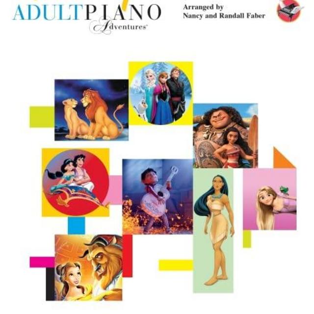 Adult Piano Adventures - Disney Book 1: Classic and Contemporary Disney Hits