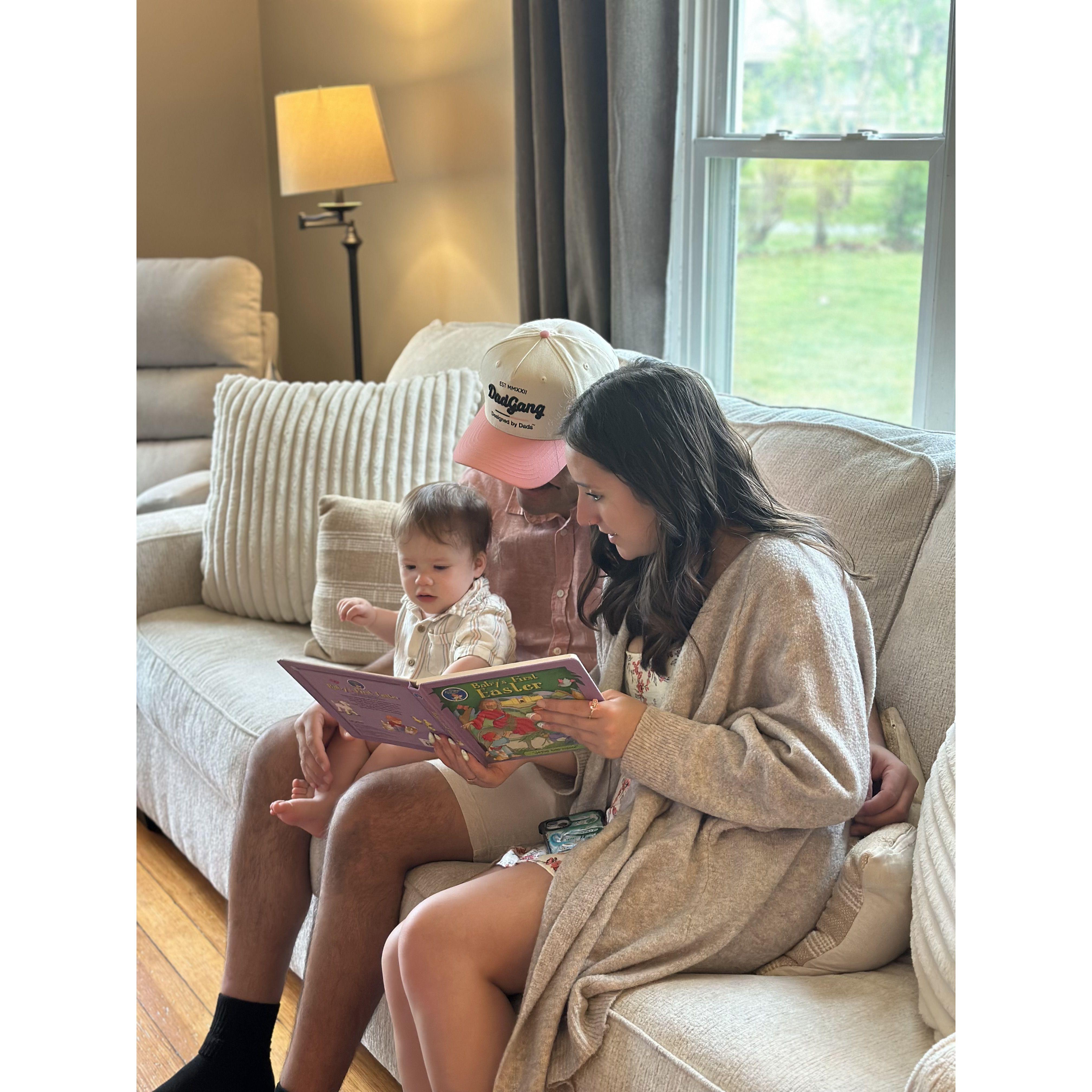 Our First Easter with Lorenzo