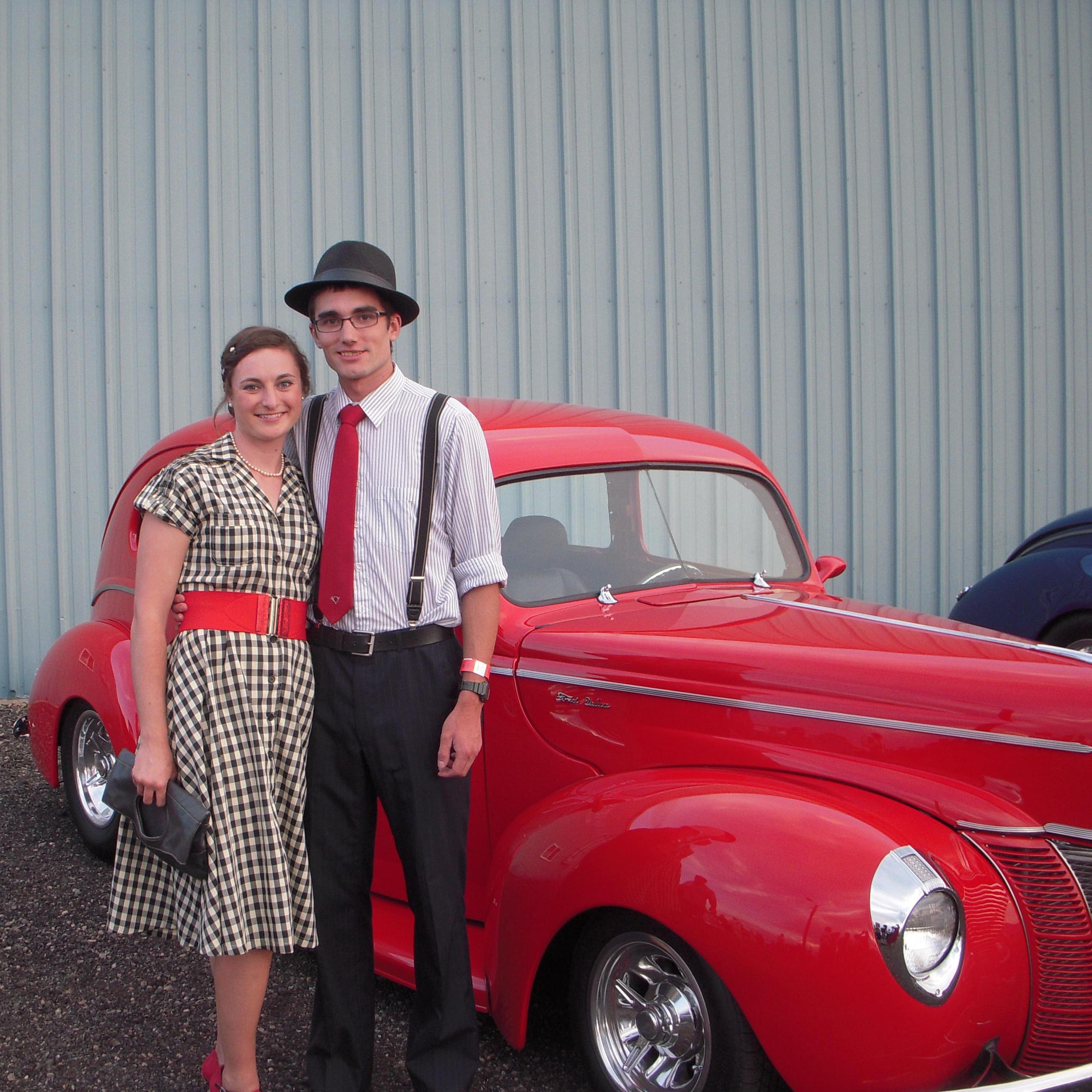 1940's ball at the Boulder Airport for Kevin's birthday in 2013