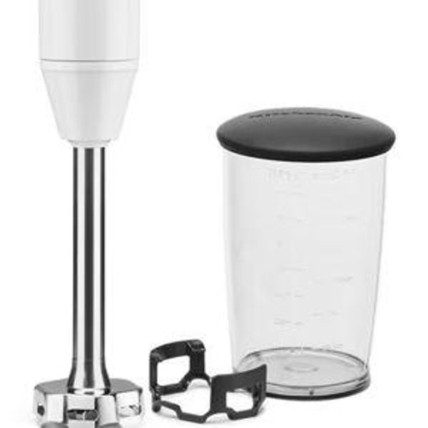 Variable Speed Corded Hand Blender - White | KitchenAid US