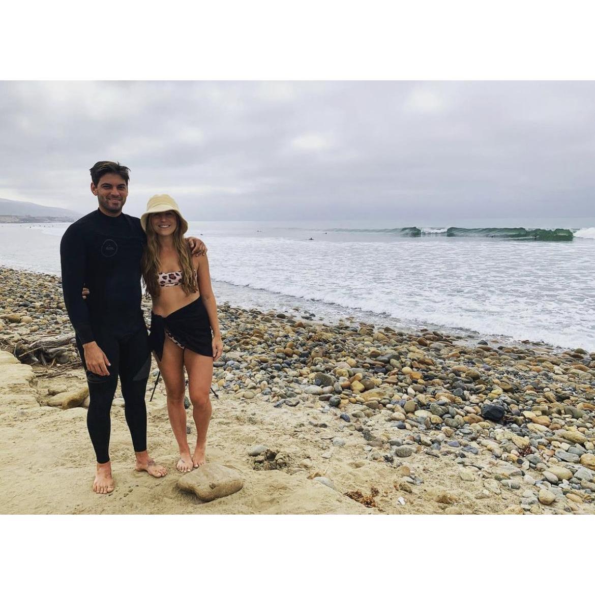 Surfing in Cali