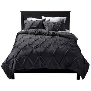 Gray Pinched Pleat Comforter Set (Full/Queen) 3pc - Threshold™