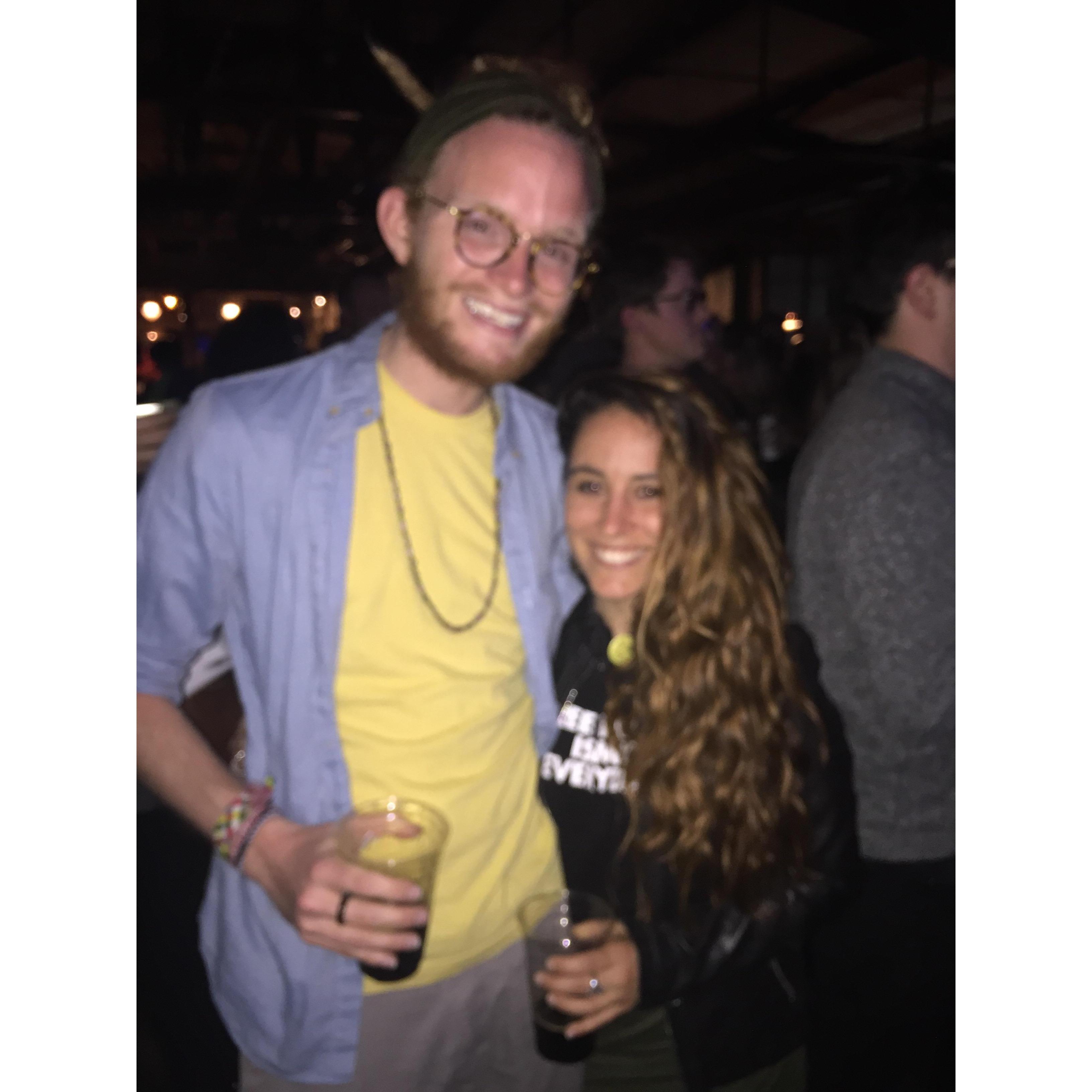 One work night Johnny said, "do you want to drive Milwaukee to see the Wild Reeds?" Caro obviously said "yes."