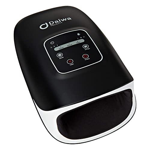 Daiwa Felicity Hand Massagers Electric Compression Massage ACU Palm Cordless with Heat Pain Relief (Regular)