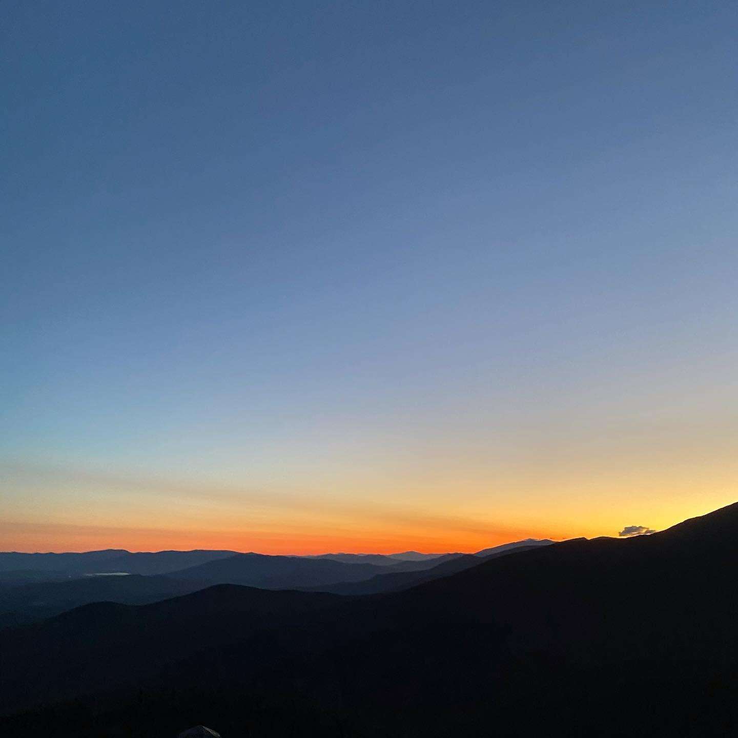 Our first sunrise hike. Started hiking at 2AM to make it to the top to watch sunrise.