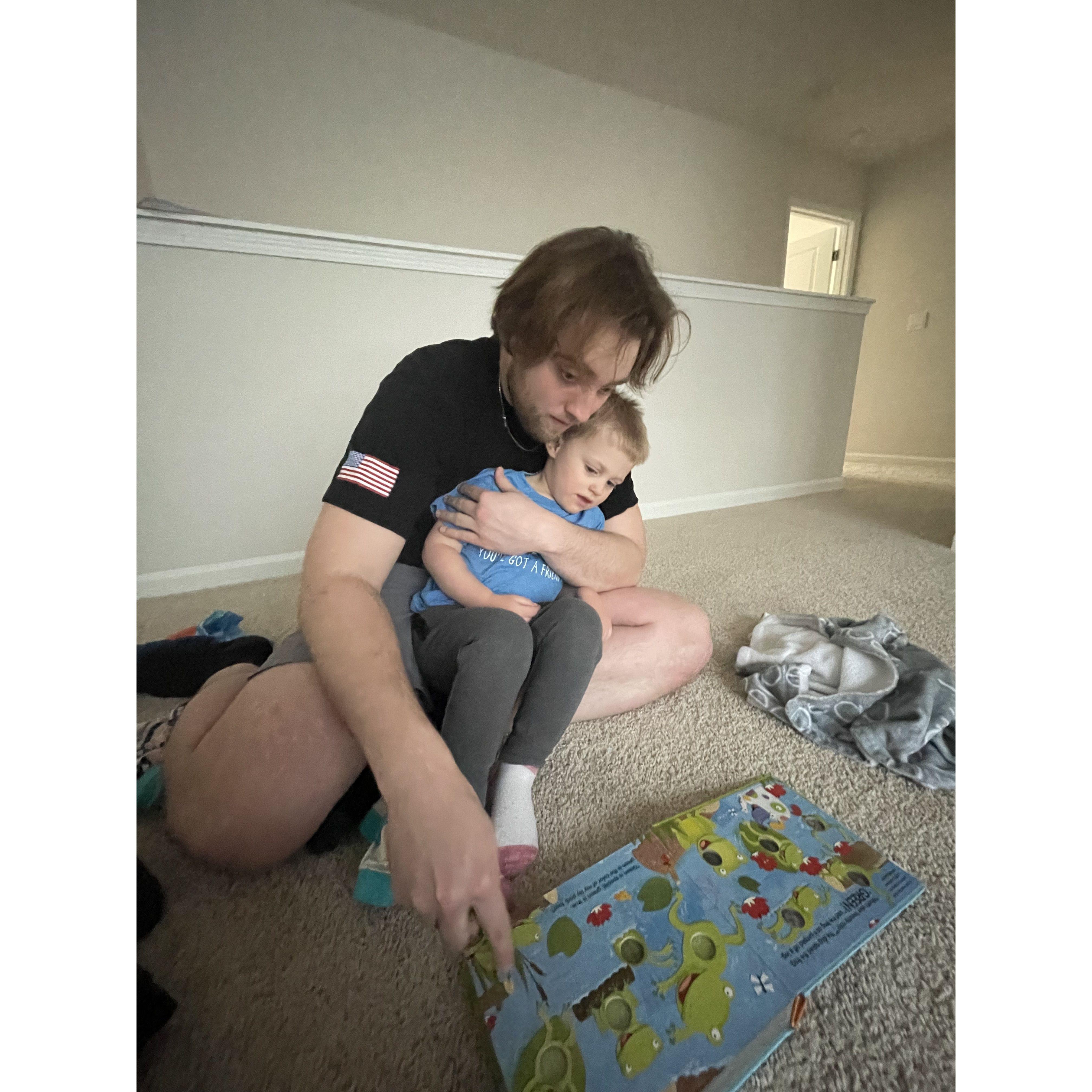 uncle Adam with sweet Beau