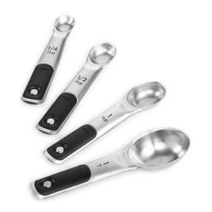 OXO - Good Grips Set of 4 Stainless Steel Magnetic Measuring Spoons