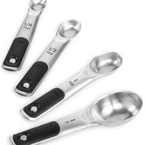 OXO - Good Grips Set of 4 Stainless Steel Magnetic Measuring Spoons