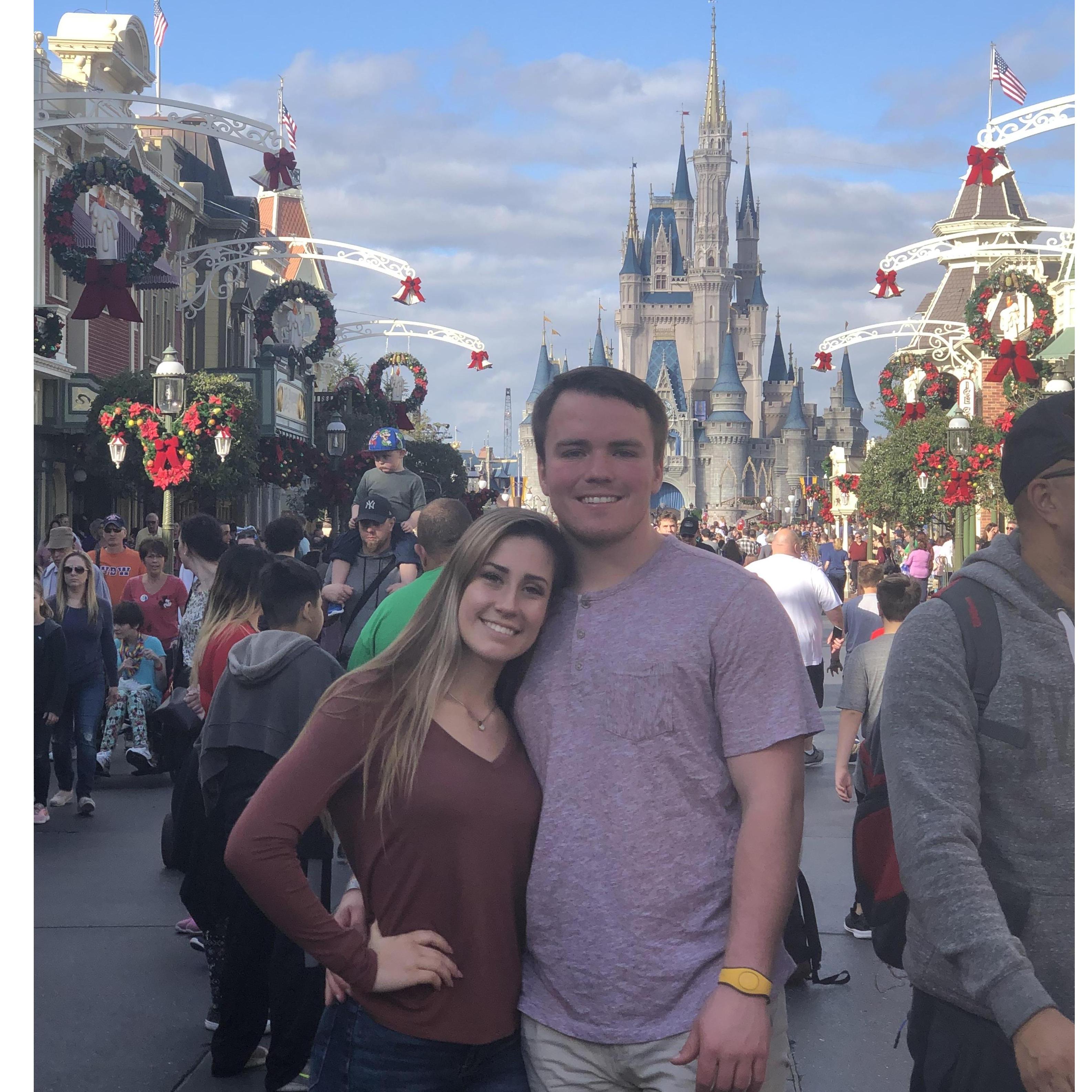 Disney World, Christmas 2018