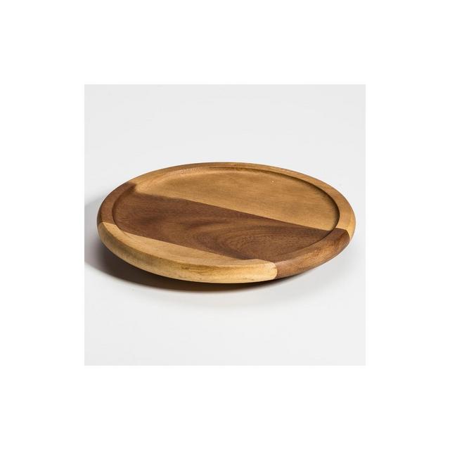 Kalmar Home Acacia Wood Lazy Susan - 18 Inch