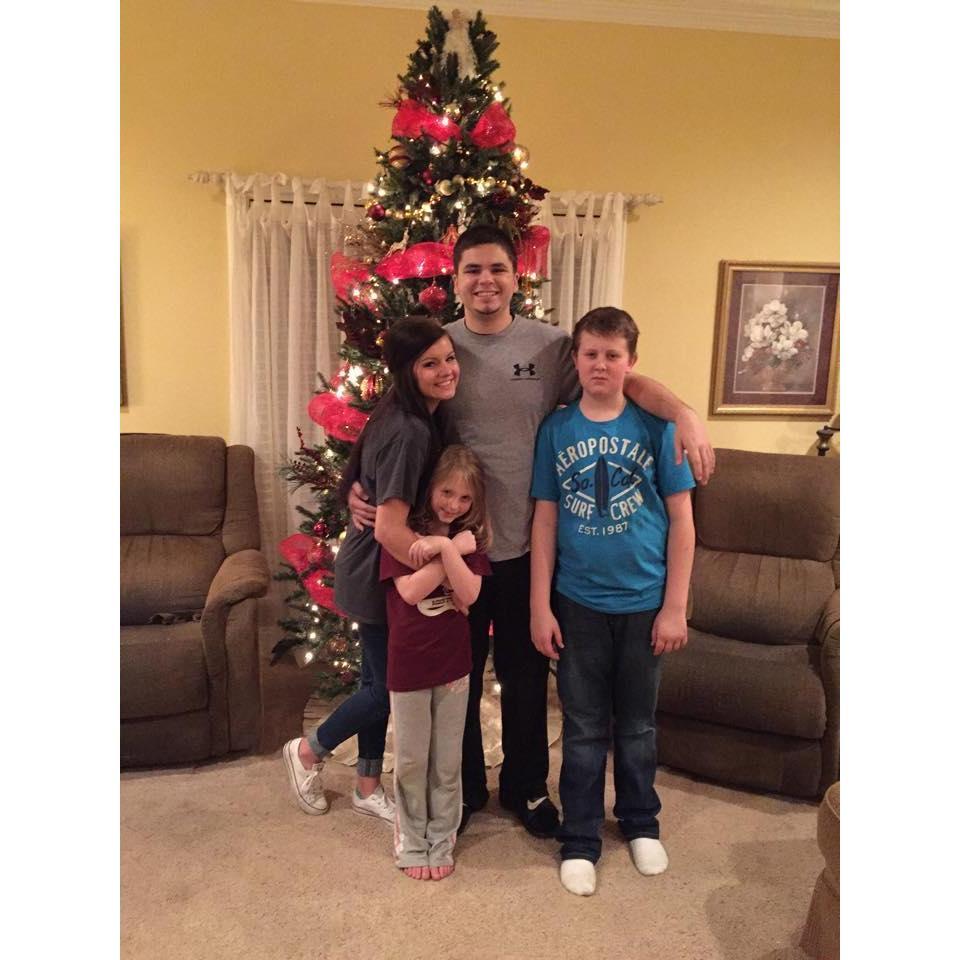 Decorating the tree 2014