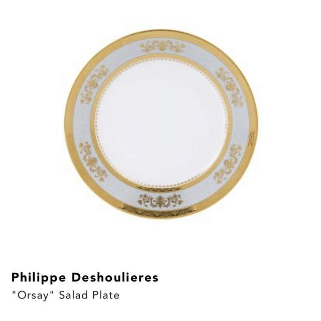 Powder Blue Salad plate