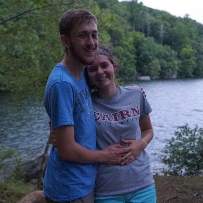 Even though we had both had "full shifts" at work that day (in reality, Nathaniel took a half day to prepare without telling!), we hiked Squantz Pond, which is where he proposed! A total surprise! <3