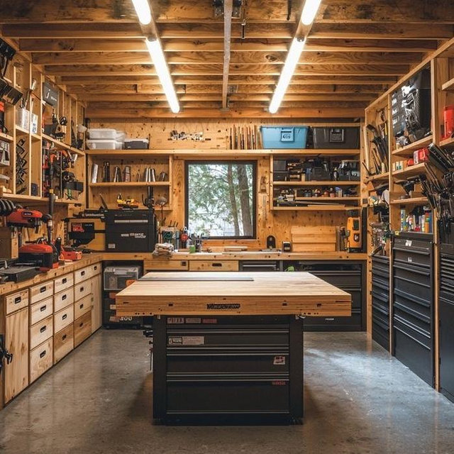 Our (mostly Caleb’s) Workshop/Milwaukee Showroom