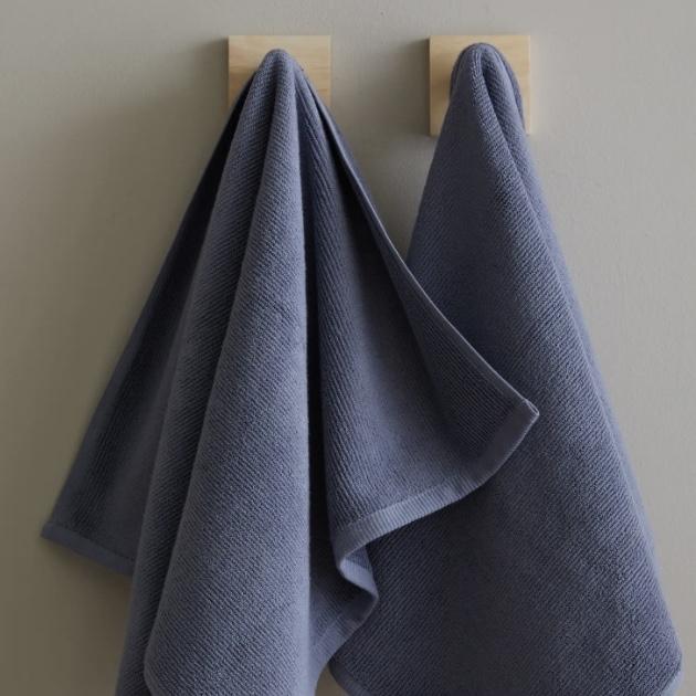 Turkish Ribbed Quick Dry Hand Towel (Set of 2)