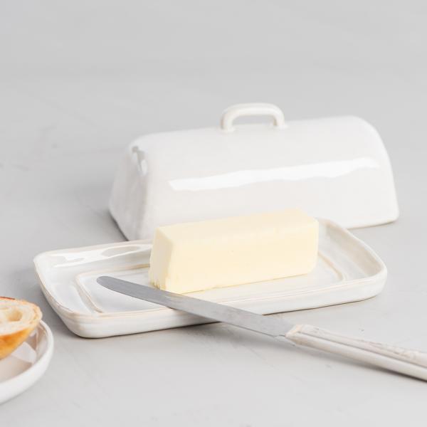 Magnolia Established Ceramic Butter Dish