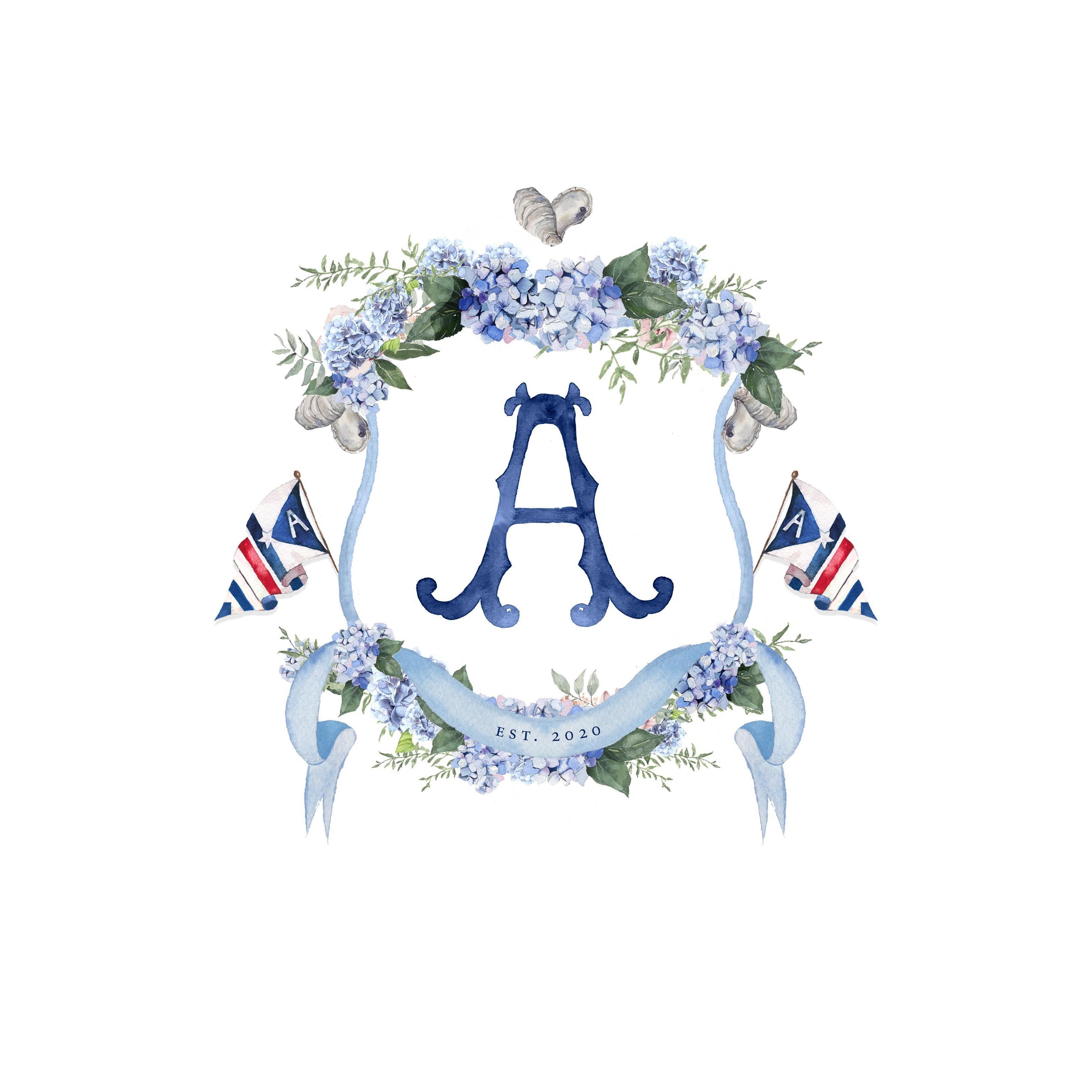 Our wedding crest