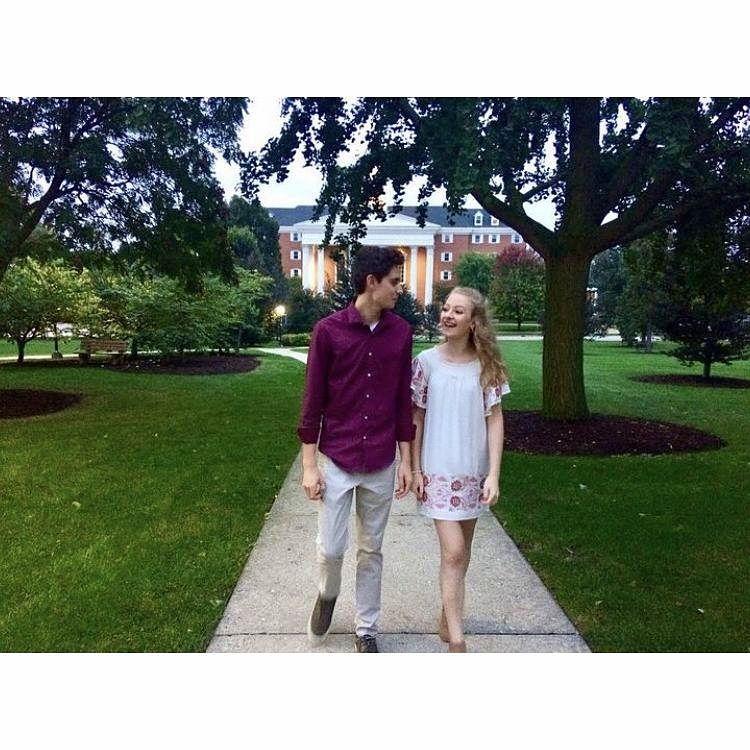 First dance together at Wheaton Academy! - Homecoming, October 2018