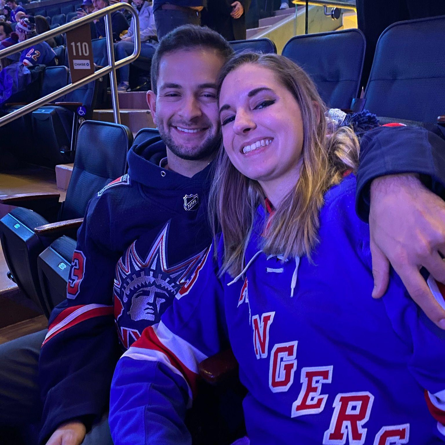 First Rangers Game!