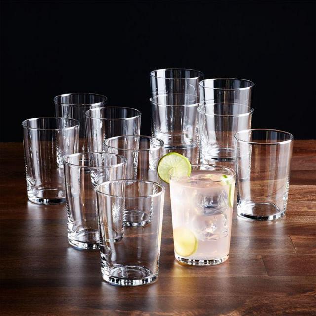 Bodega 17 Oz Glasses, Set of 12