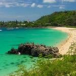 Waimea Bay and Waimea Valley Tropical Gardens