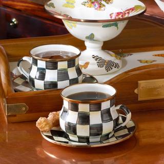 Courtly Check Teacup