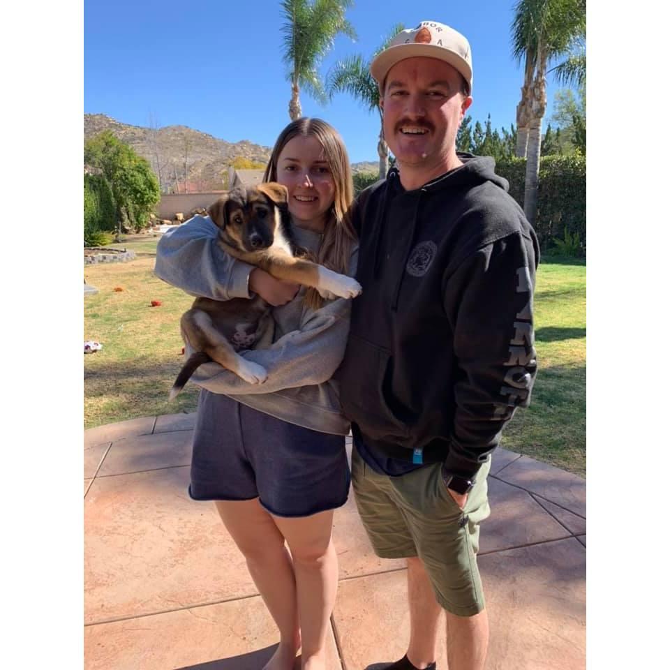 The day we brought Winston home, 2021