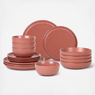 Logan 16-Piece Dinnerware Set, Service for 4