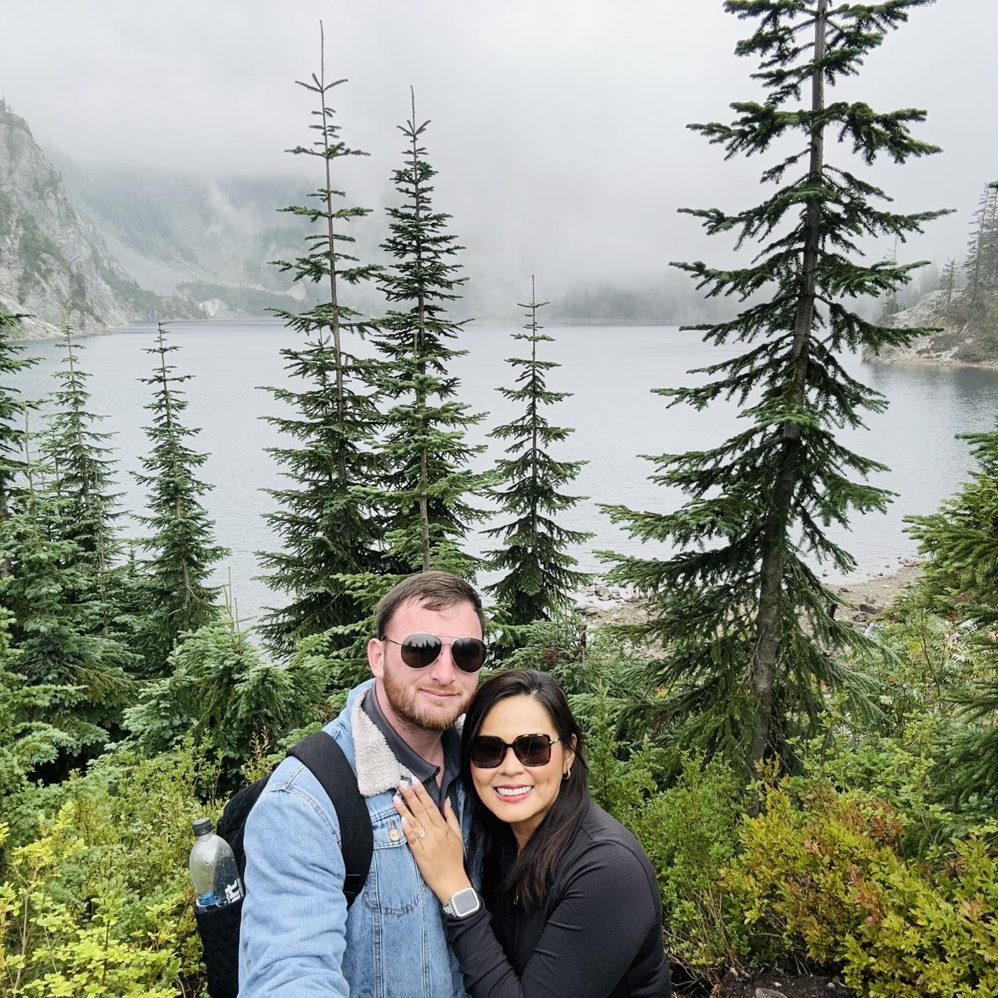 Yes, this is where he popped the question! 💍