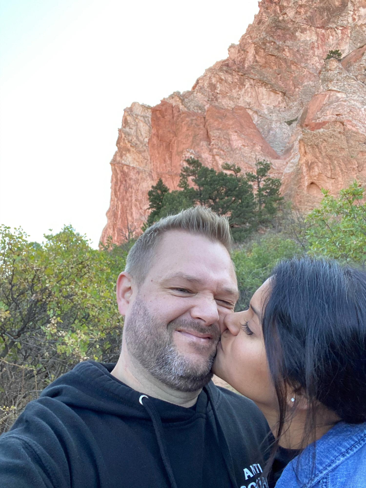He loves my kisses 🤪