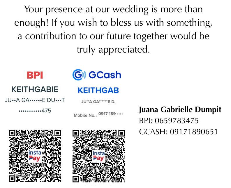 The Wedding Website of Keith Olaso and Gabie Dumpit