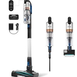 Bright Gold - LEVOIT Cordless Vacuum Cleaner with HEPA Filter, Stick Vac with Tangle-Resistant Design, Up to 60 Mins, Powerful Suction, Lightweight, Mini Motorized Brush, for Carpet, Hard Floor, Pet Hair, LVAC-300