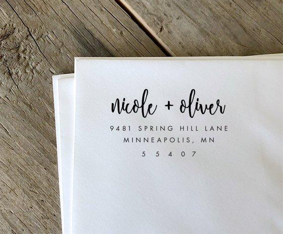 Return Address Stamp
