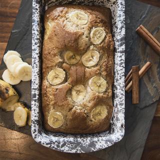 Splatter Enamelware Loaf Pan