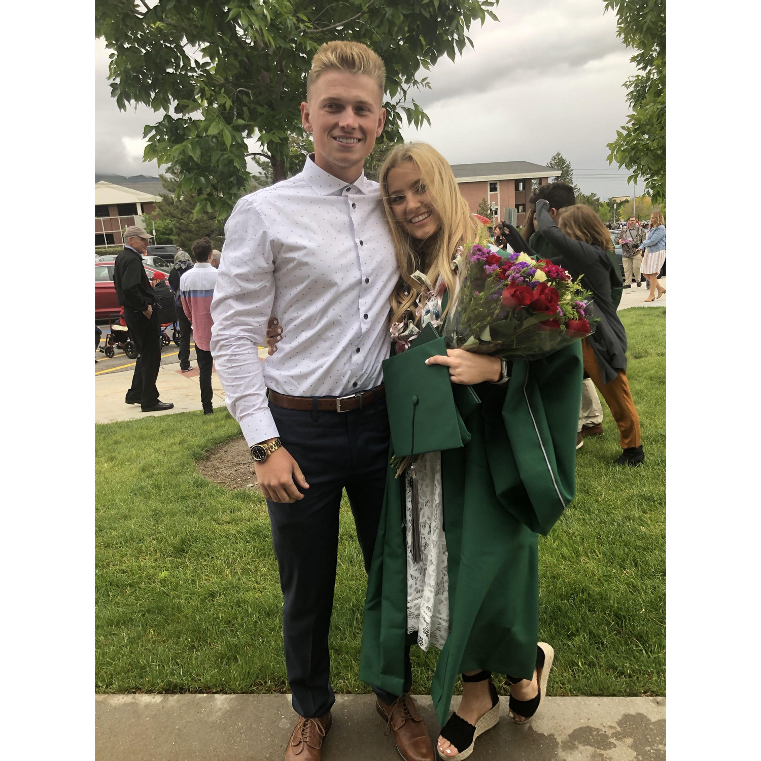 Rachel's high school graduation
