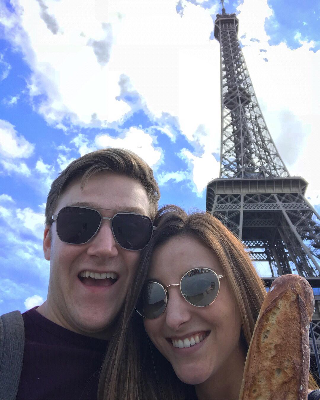 Elena's three truest loves: Michael, Paris, and bread