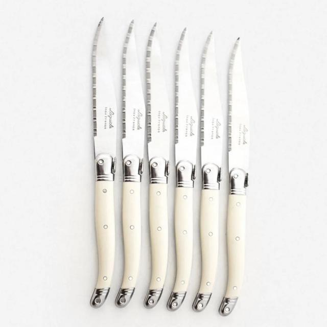 6 Piece Laguiole Cutlery Steak Knives