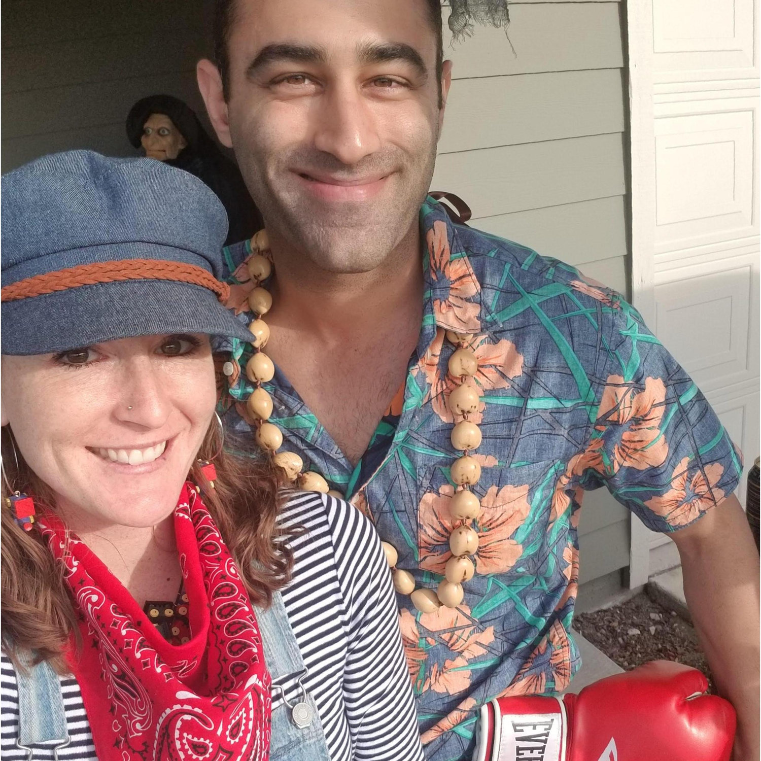 Halloween 2018 - Hawaiian Punch & a train conductor!