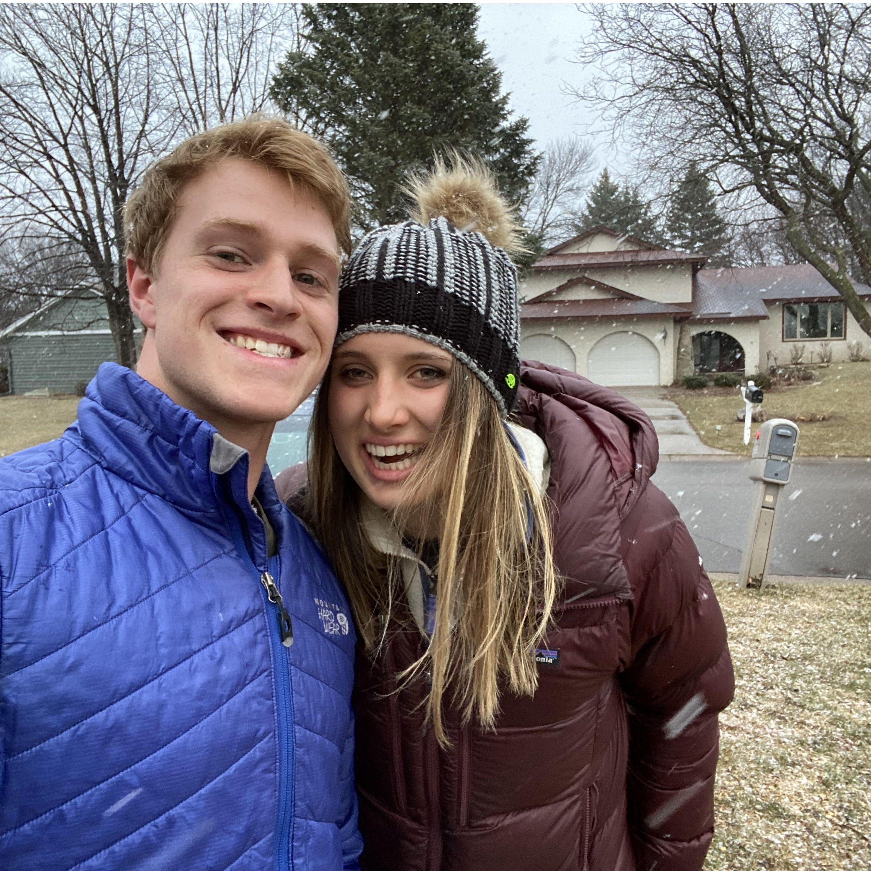 Zach's first time in Minnesota