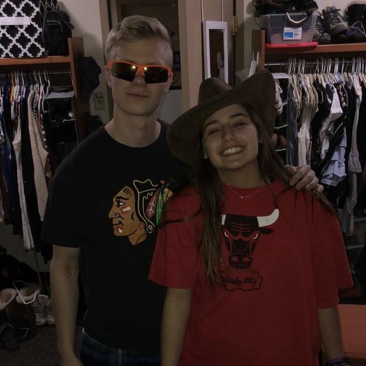The first photo taken of us! Thomas Dorms Colorado School of Mines 1/25/18