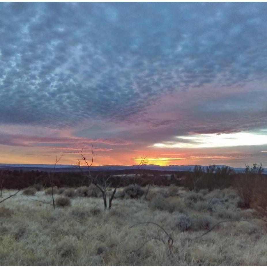 Sunset over the Grand Canyon on our first road trip together.